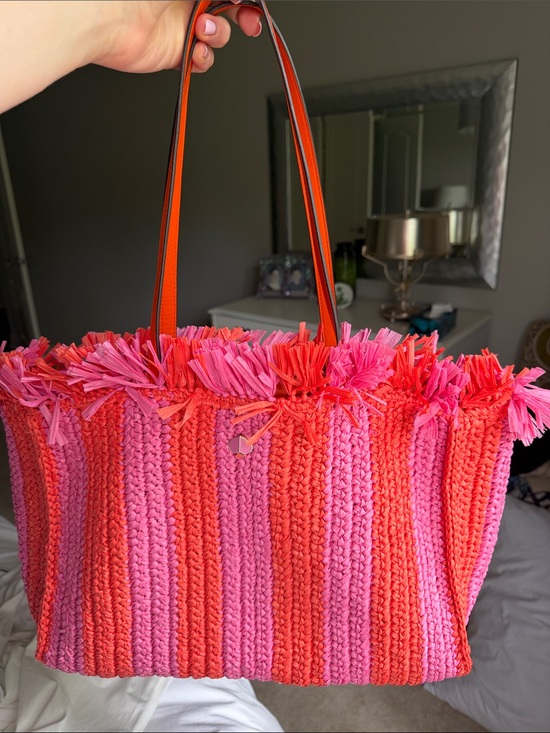 kate spade Handbags - Kate Spade Raffia Summer Bag